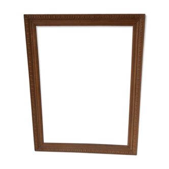 Carved wooden frame