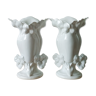 Pair of vases 19th century cones