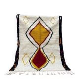 Handmade Moroccan pure wool rug, size 150 x 250 cm