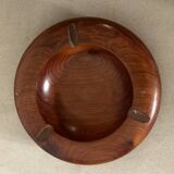 Cendrier / Vide Poche Bois Massif - Fabrication Artisanale Vintage