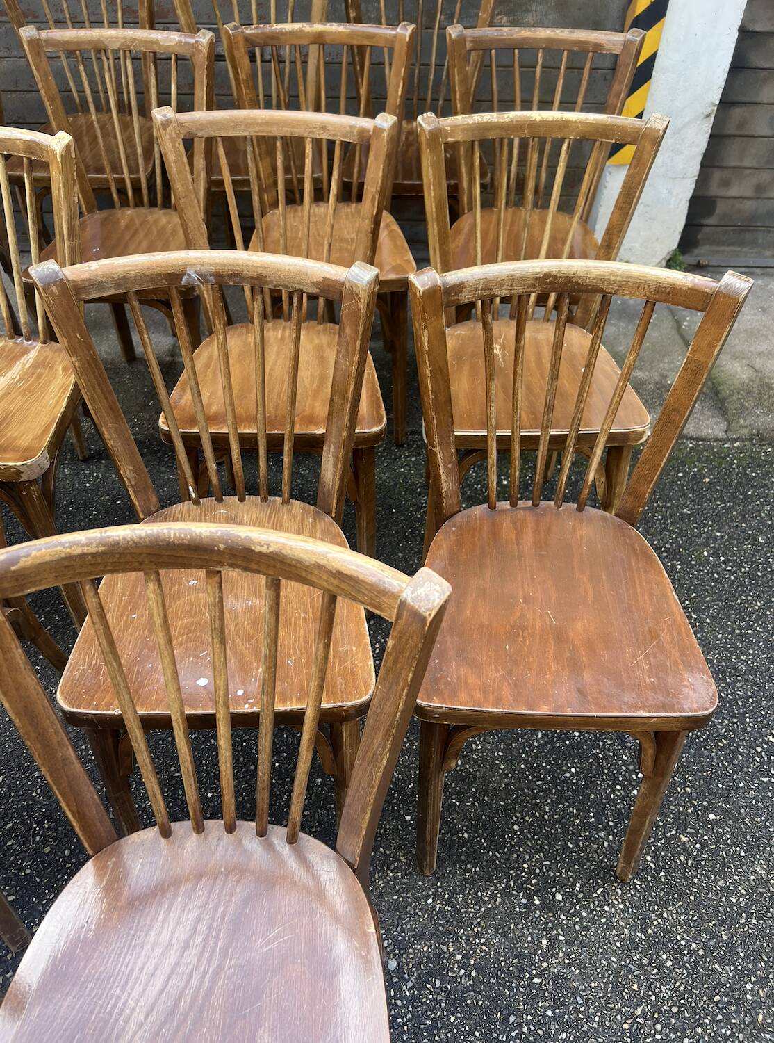 19 Baumann bistro chairs 83 (barn find)