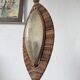 Lampadaire bronze et corde 1970