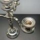 Pair of candlesticks, 12 gram silver plating, Fabiora, Paris, luxury