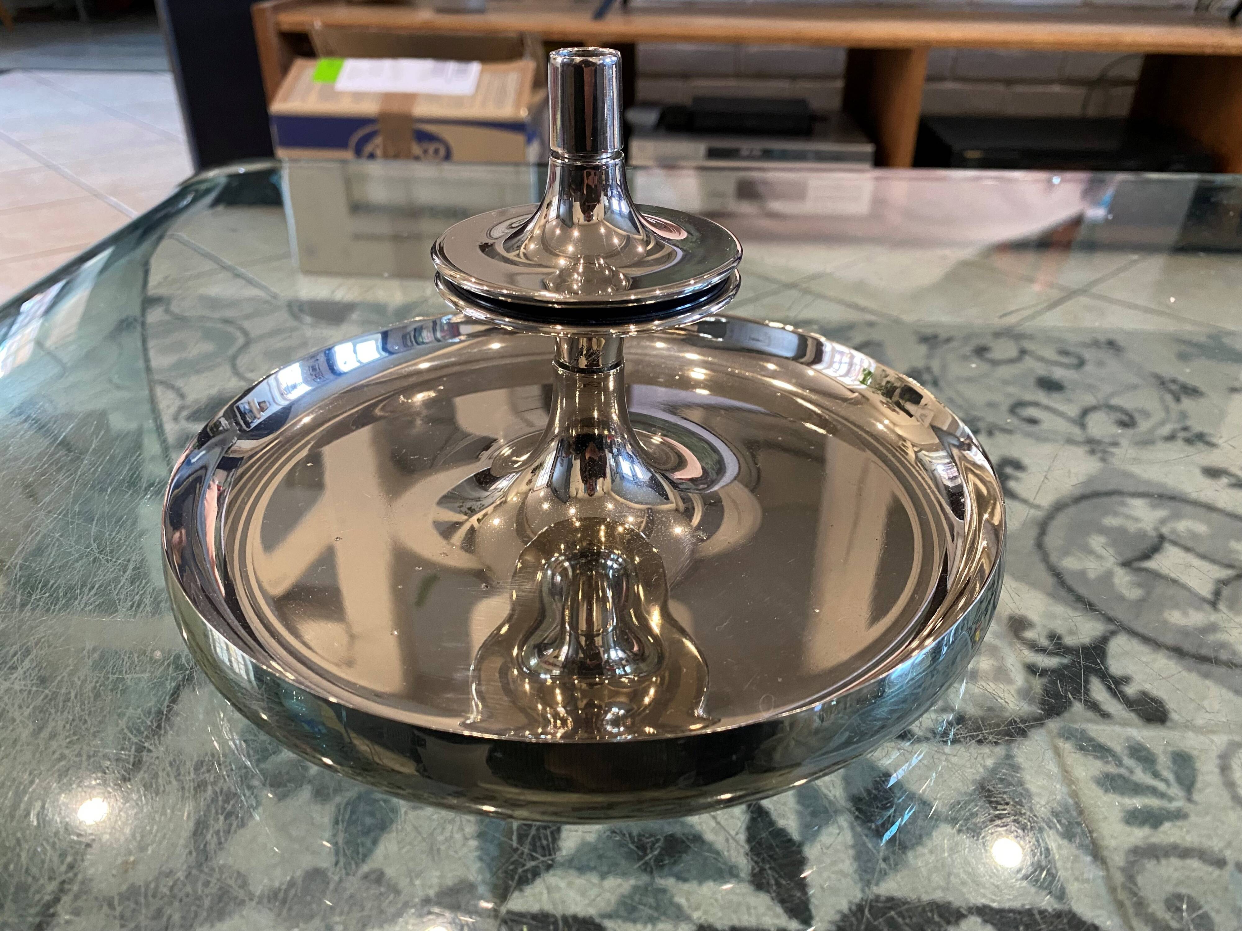 Vintage 1970s Nagel S22 modular candlestick base