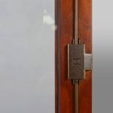 English Wooden Bookcase Cabinet, 1950s