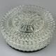 60s 70s ceiling lamp Hustadt Leuchten Germany Plafoniere glass & metal