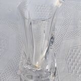 Crystal vase from the 1960s/70s, signed