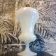 Pied de lampe opaline 1950