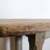 Wooden bench