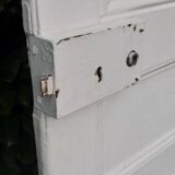 Porte de communication h221,5xl90cm ancienne panneautée, moulurée, intérieure