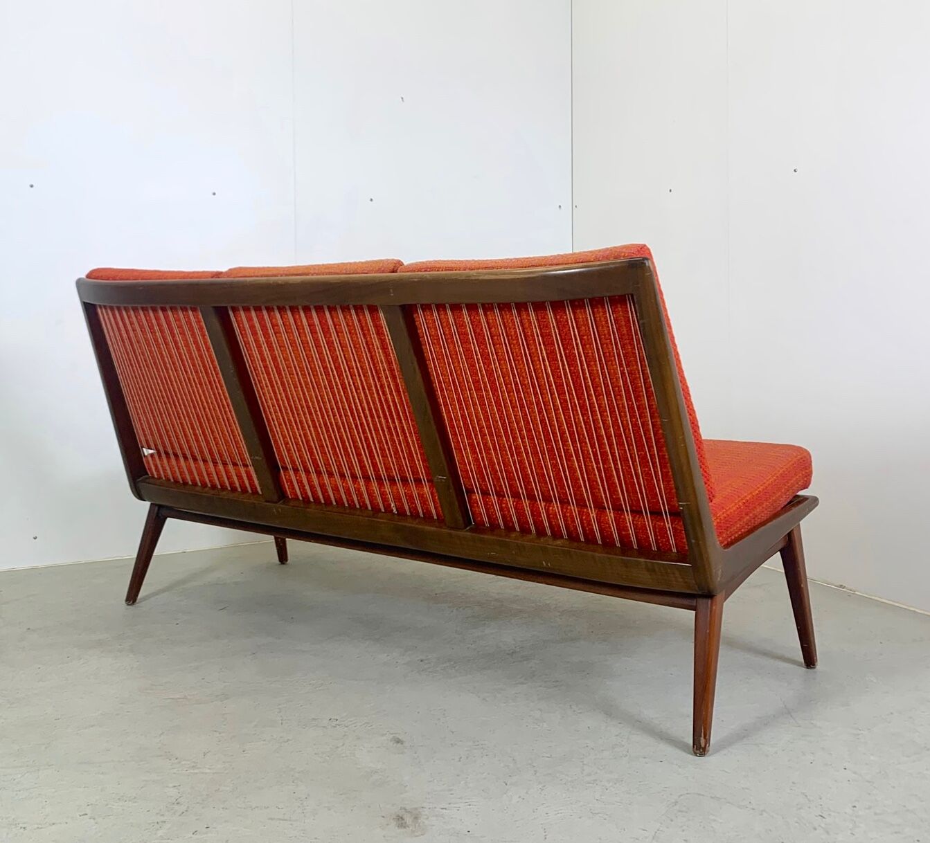 MidCentury Boomerang Sofa by Hans Mitzlaff for Eugen Schmidt