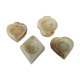 4 ashtrays in vintage alabaster