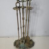 Louis XV style bronze fireplace kit