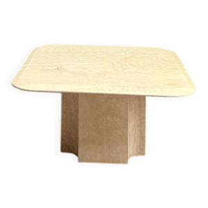 Table basse en travertin