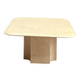 Vintage travertine coffee table