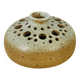 Stoneware flower spike ball vase, 7 soleils workshop