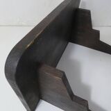 wooden shelf