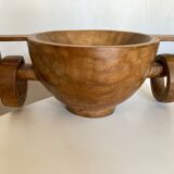 Modernist monoxyl wood cut 1960