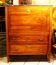 Louis XVI period light mahogany secretary