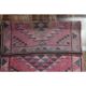 Vintage neutral pink Turkish hand-knotted runner 83x332