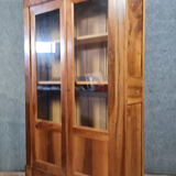 Louis Philippe walnut period library circa 1830