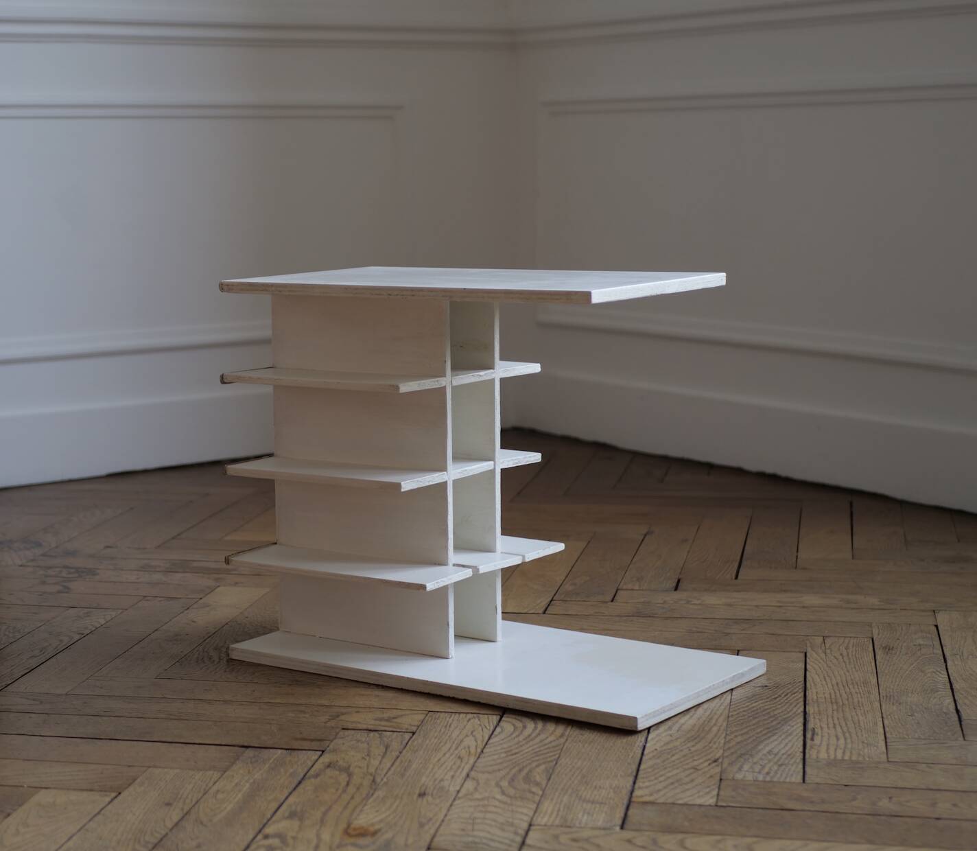 modernist bedside table, anonymous work, 20th century