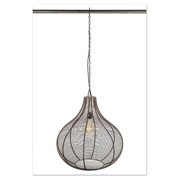 Lustre industriel transformé