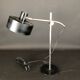 Lampe de table en métal italien vintage et nickelé des années 50