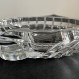 Vintage crystal shell ashtray