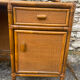 Vintage bamboo and rattan desk – 1960s-70s
