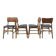 4 Scandinavian teak chairs