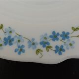 Arcopal hollow plates blue flowers model Veronica