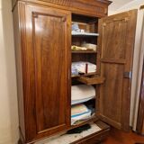 Louis-Philippe style wardrobe with a low drawer