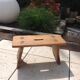 Old stool walk industrial style/vintage years 50-60