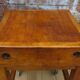 Vintage english sycamore butchers block on stand