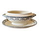 Salins iron clay sauceboat, Louis XVI Guirlandes model