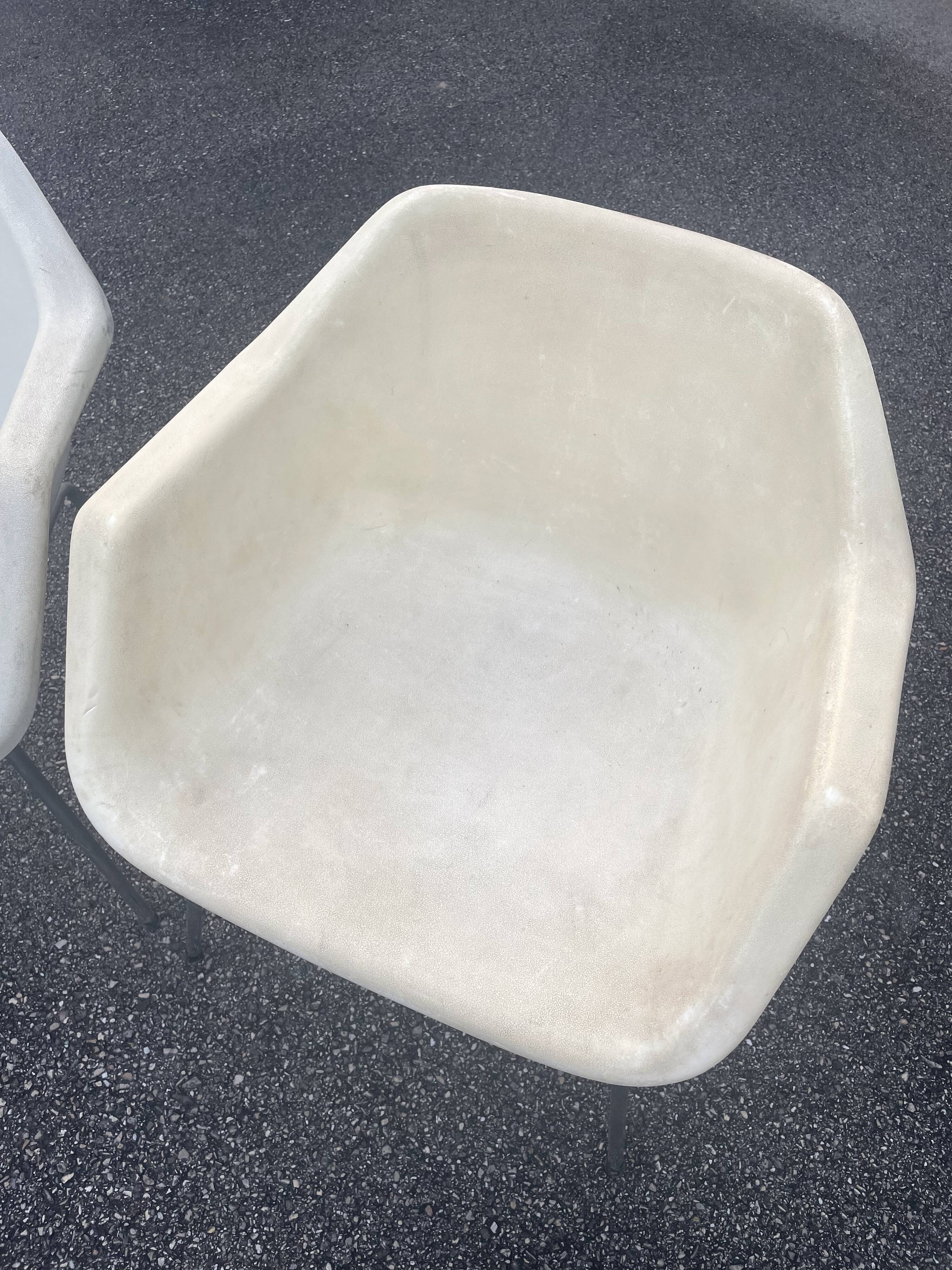 Chair / Plastic armchair White Robin Day