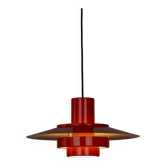 Lampe suspendue vintage danoise Falcon par Andreas Hansen, Fog og Morup, 1969