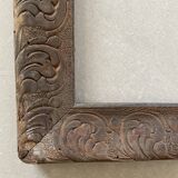 Old carved wooden frame 40x47cm