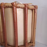 Pair of bamboo sconces