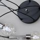 Abo Randers cascade 5 drop lamp for A/S Denmark 1970s