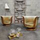 Pair of Art Deco armchairs 1930 "Le Malandre"