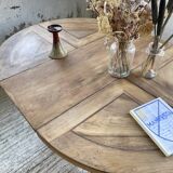Maison Regain round elm table