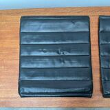 Leather cushion for postmodern Kreuzschwinger chair by Till Behrens, 1980s, set of 2.