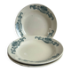 Assiette creuse Longchamp Lutèce en terre de fer