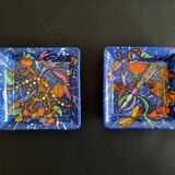 Hermès – Pair of porcelain catchalls – Provenance Ministry of Foreign Affairs