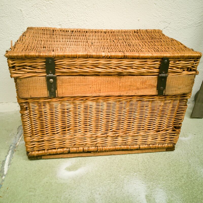 Wicker trunk