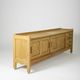 Oak sideboard by Guillerme & Chambron, France 1960s