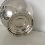 Silver metal champagne cvas