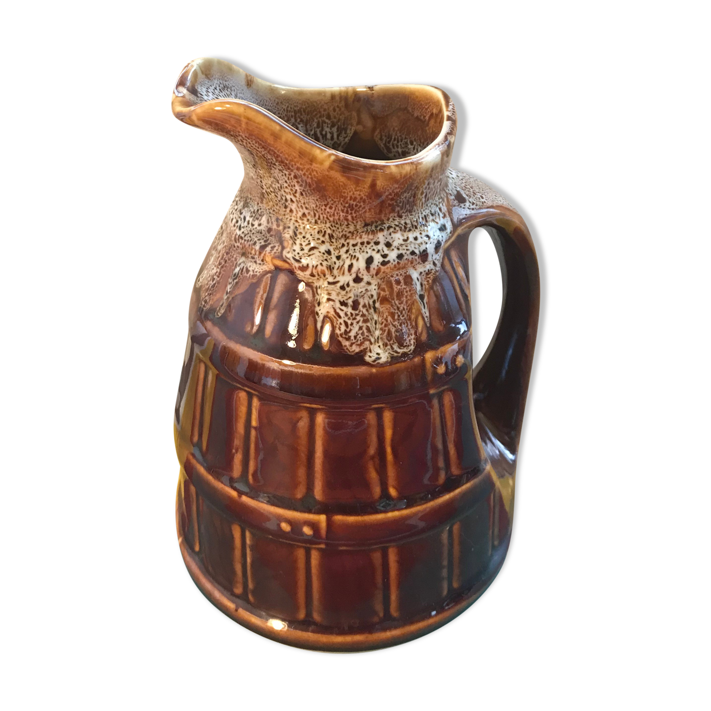 Old ceramic pitcher